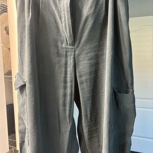 Nine West Women's Cargo Pants in Gray